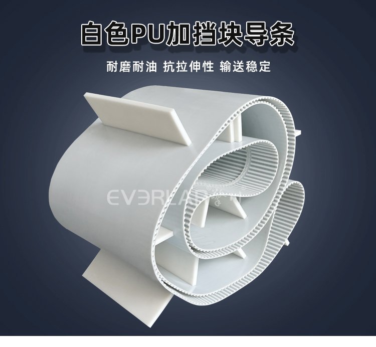 白色同步帶升級(jí)擋板導(dǎo)條，輸送效率 “狂飆” 不止